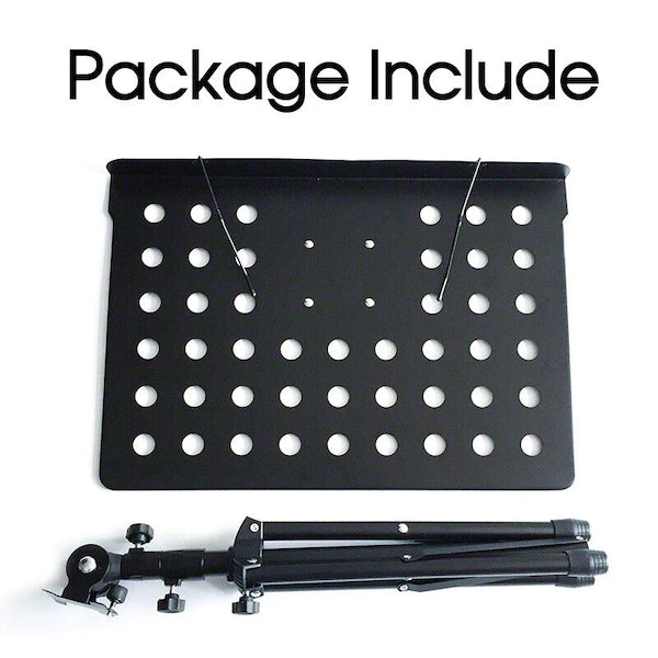Heavy Duty Adjustable Stage Stand Large Metal Music Sheet Conductor Folding